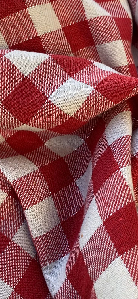 Vichy Rojo Brillante