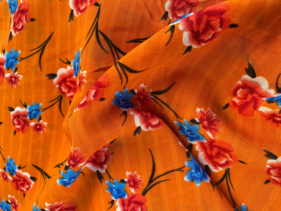 Gasa Chiffon Naranjo  1