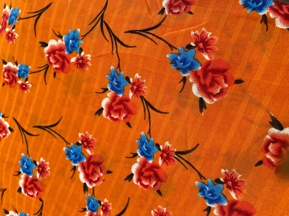 Gasa Chiffon Naranjo  2