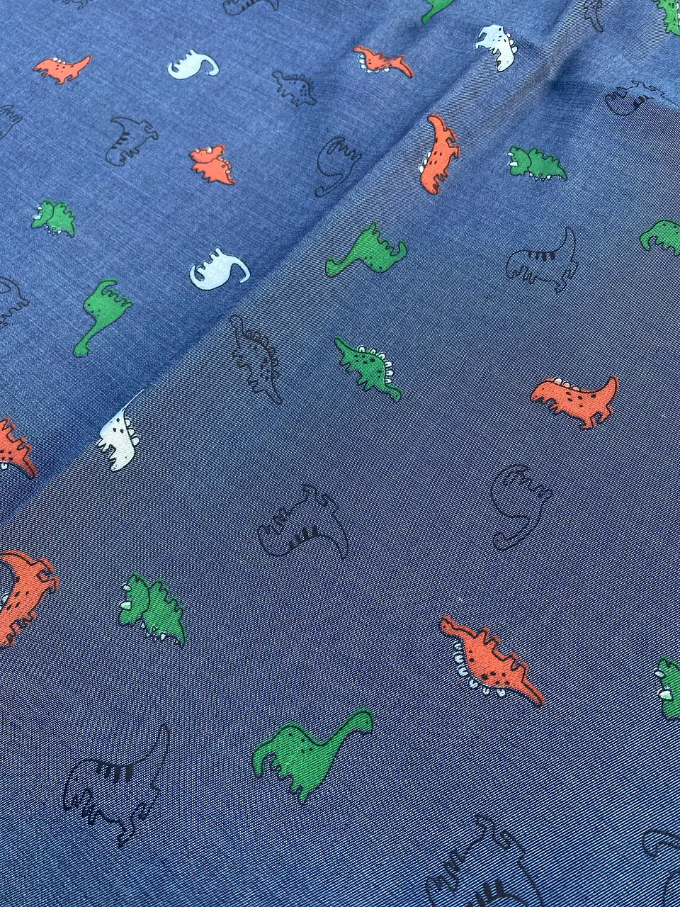 Mezclilla Camisera Ricosaurio 2