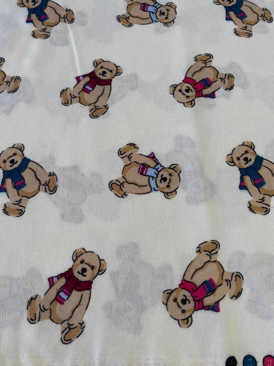 Franela Algodón Teddy 1