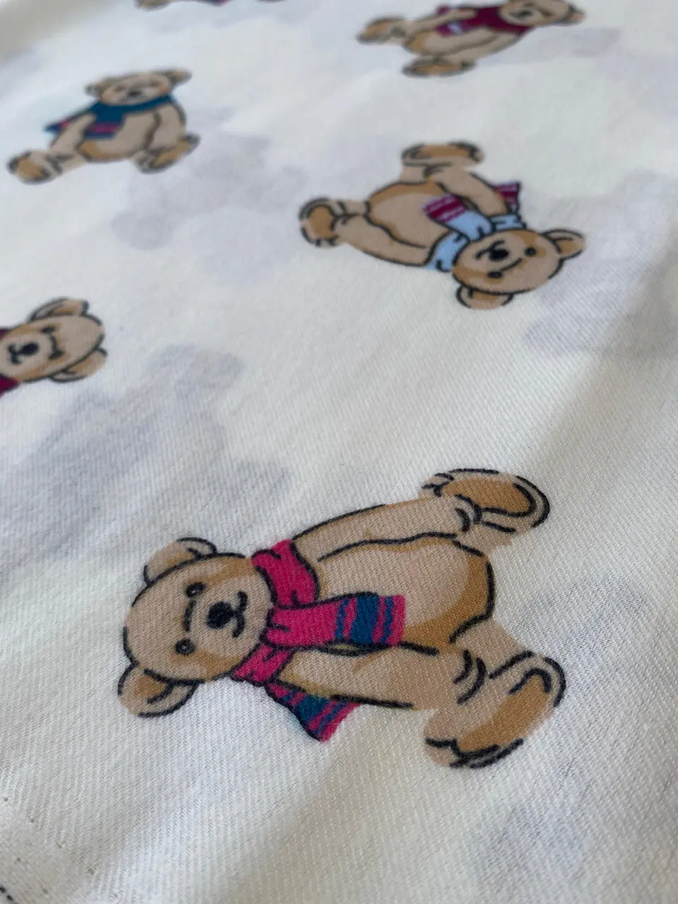 Franela Algodón Teddy 2