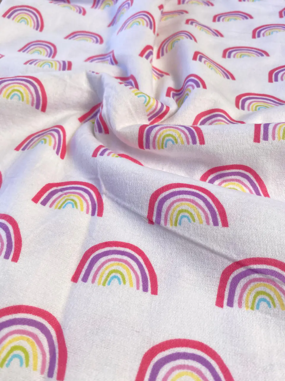Franela Algodón Rainbow 2