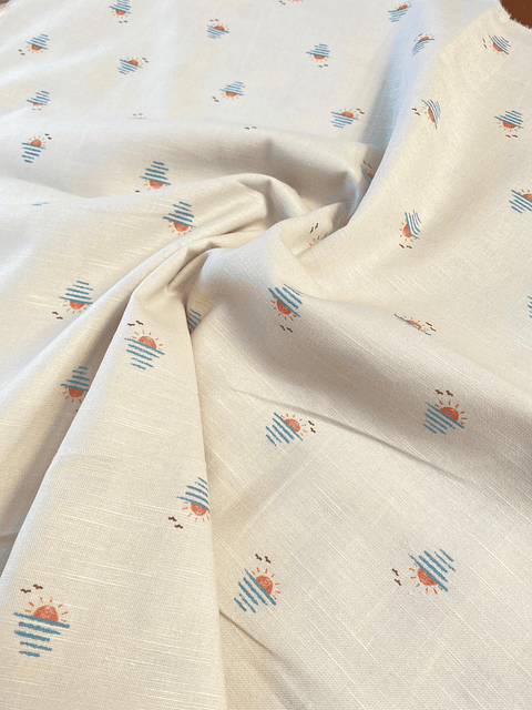 Lino Algodón Sunset 