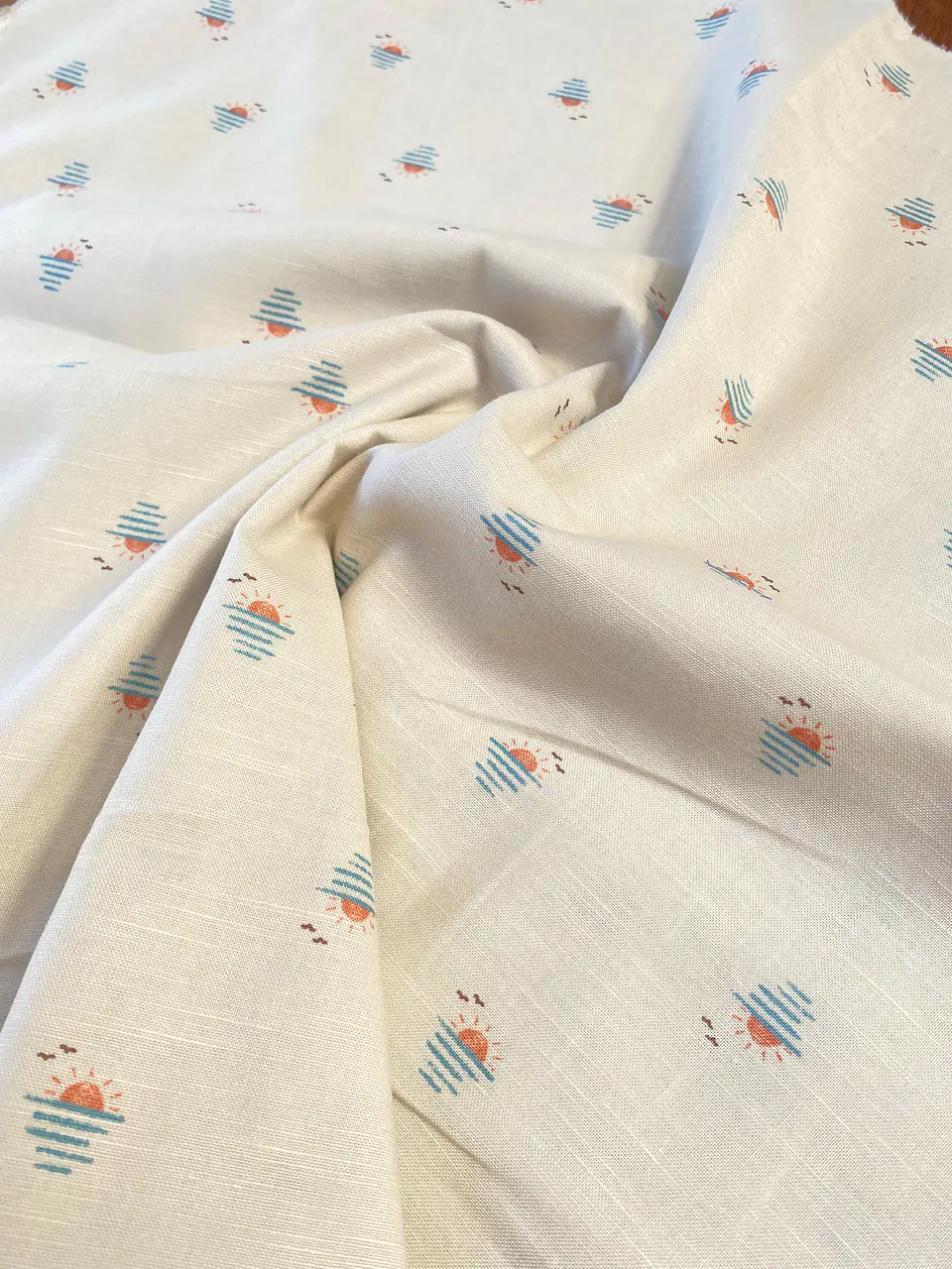 Lino Algodón Sunset  1