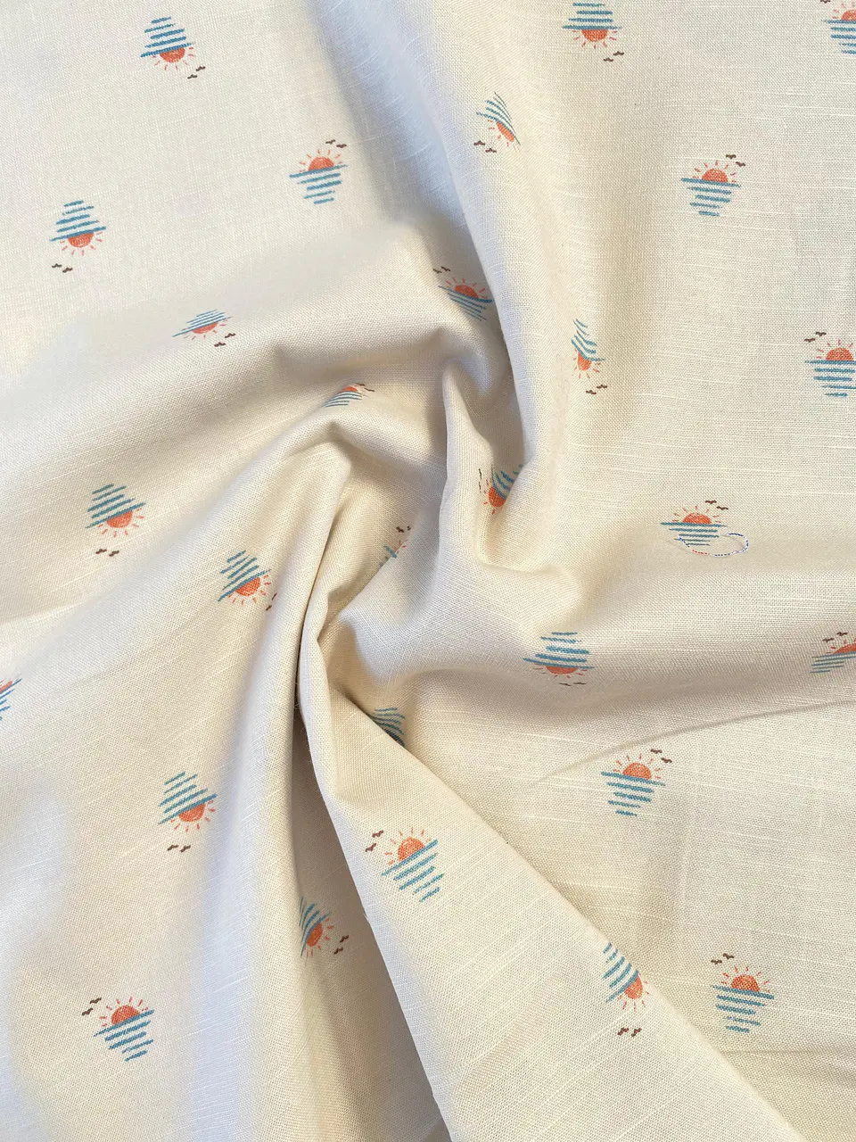 Lino Algodón Sunset  2