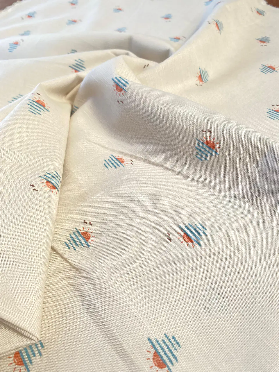 Lino Algodón Sunset  3