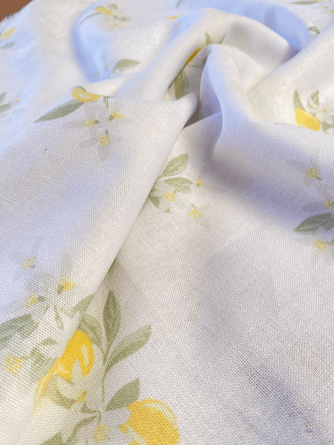 Lino Algodón Limone