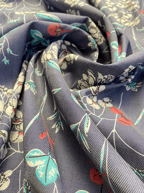 Mezclilla Camisera Floralis