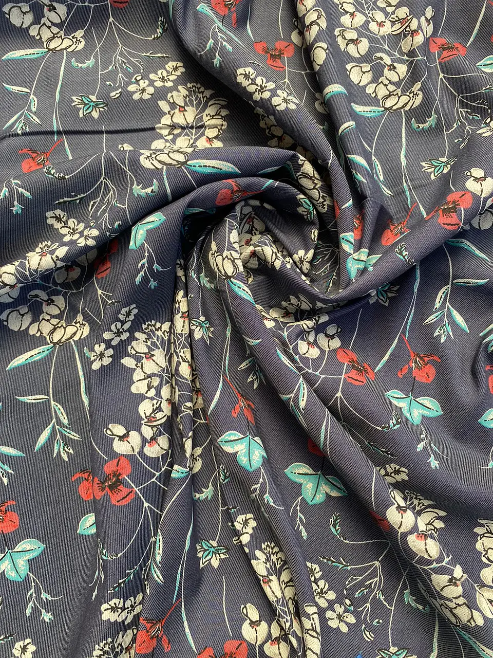 Mezclilla Camisera Floralis 3