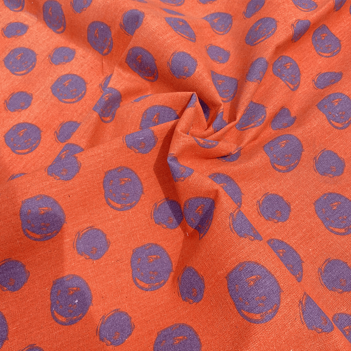 Crea Naranjo con lunares  3