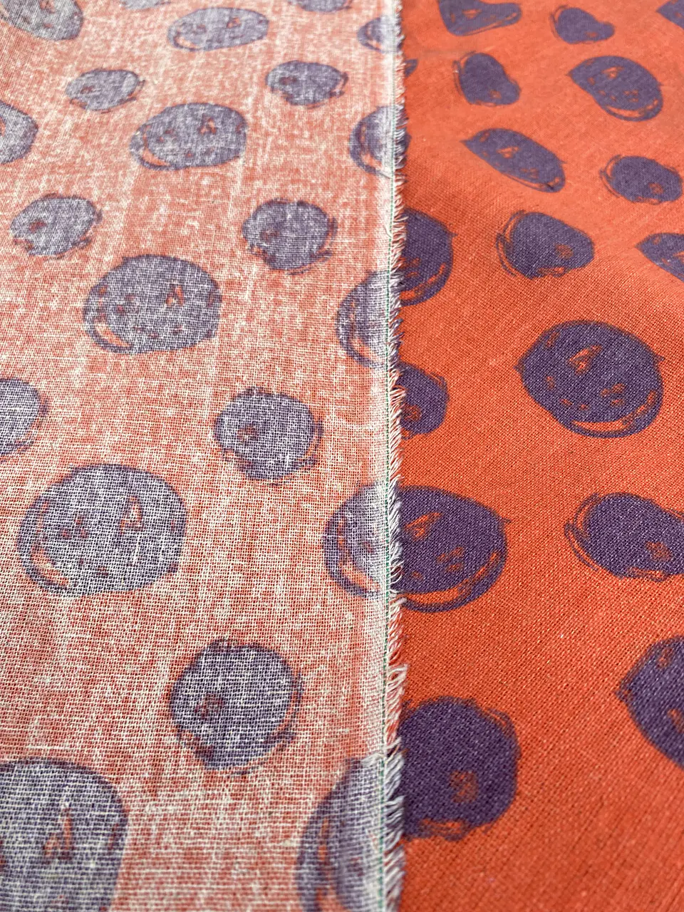 Crea Naranjo con lunares  4