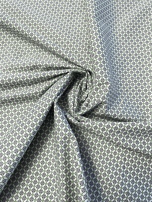 Popelina  Flores Verdes