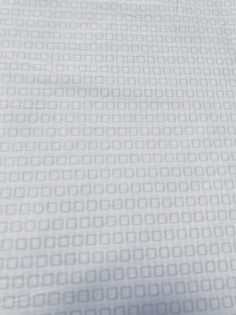 Popelina Blanca Diseño de Cuadros 