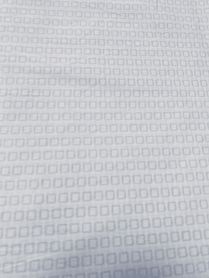 Popelina Blanca Diseño de Cuadros 