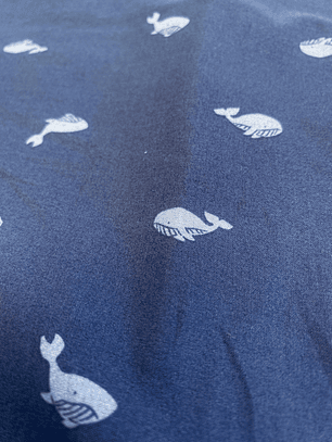 Popelina Oceanic Blue