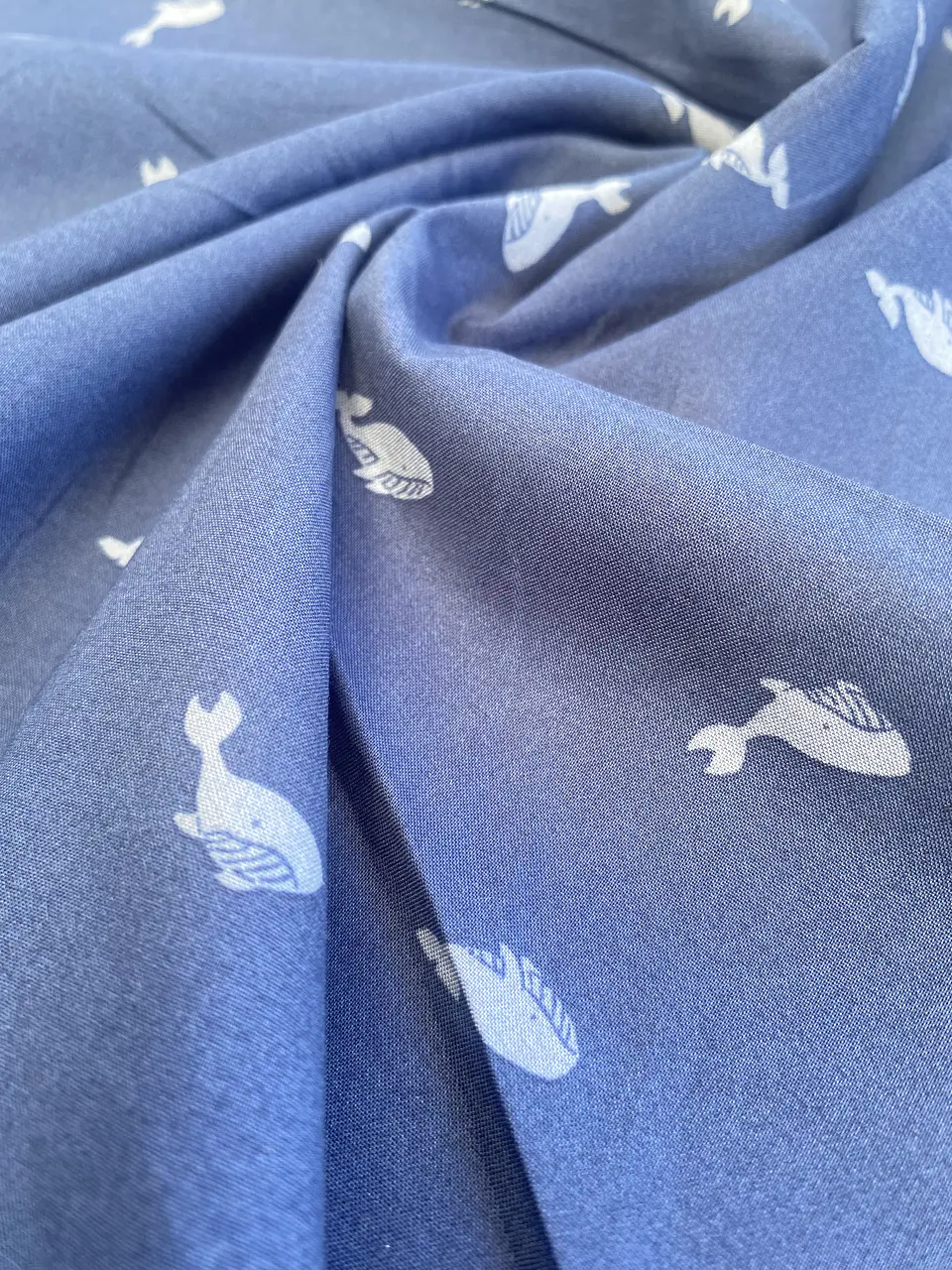 Popelina Oceanic Blue 3