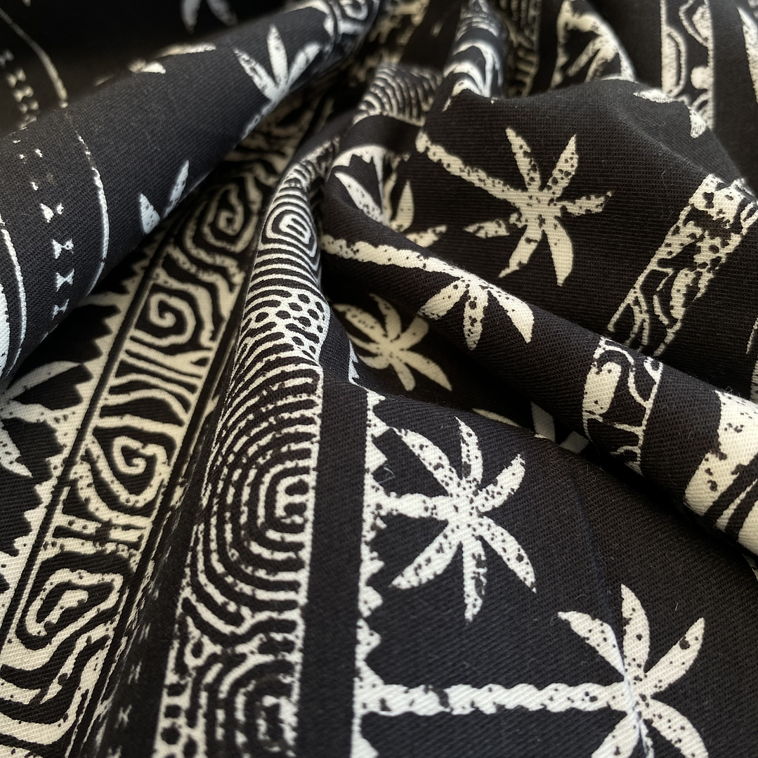 Lino Algodón palmeras  2