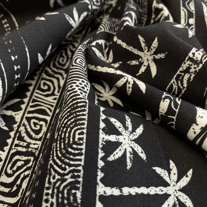 Lino Algodón palmeras  2