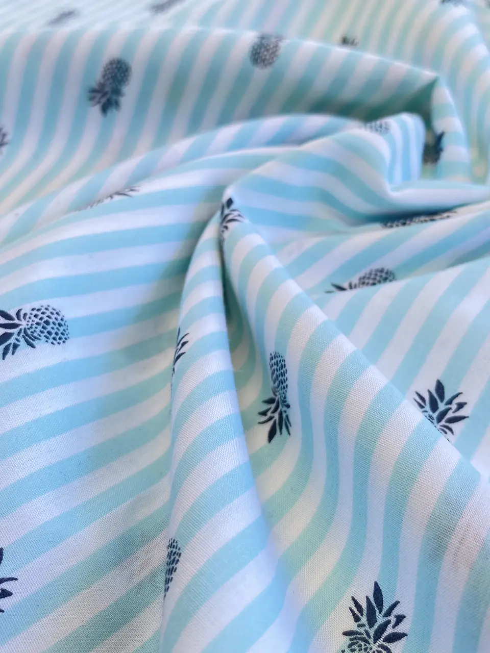 Popelina Celeste Pine 2