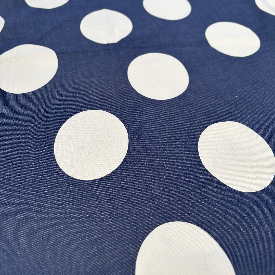 Gabardina Blue Whitepoint 3