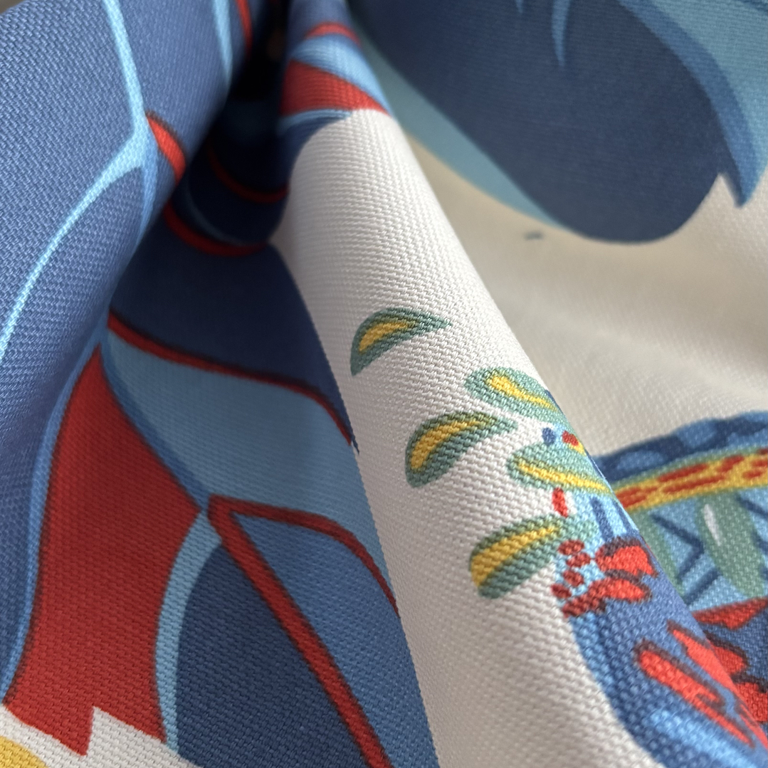 Tela Canvas Tropical Crema 5