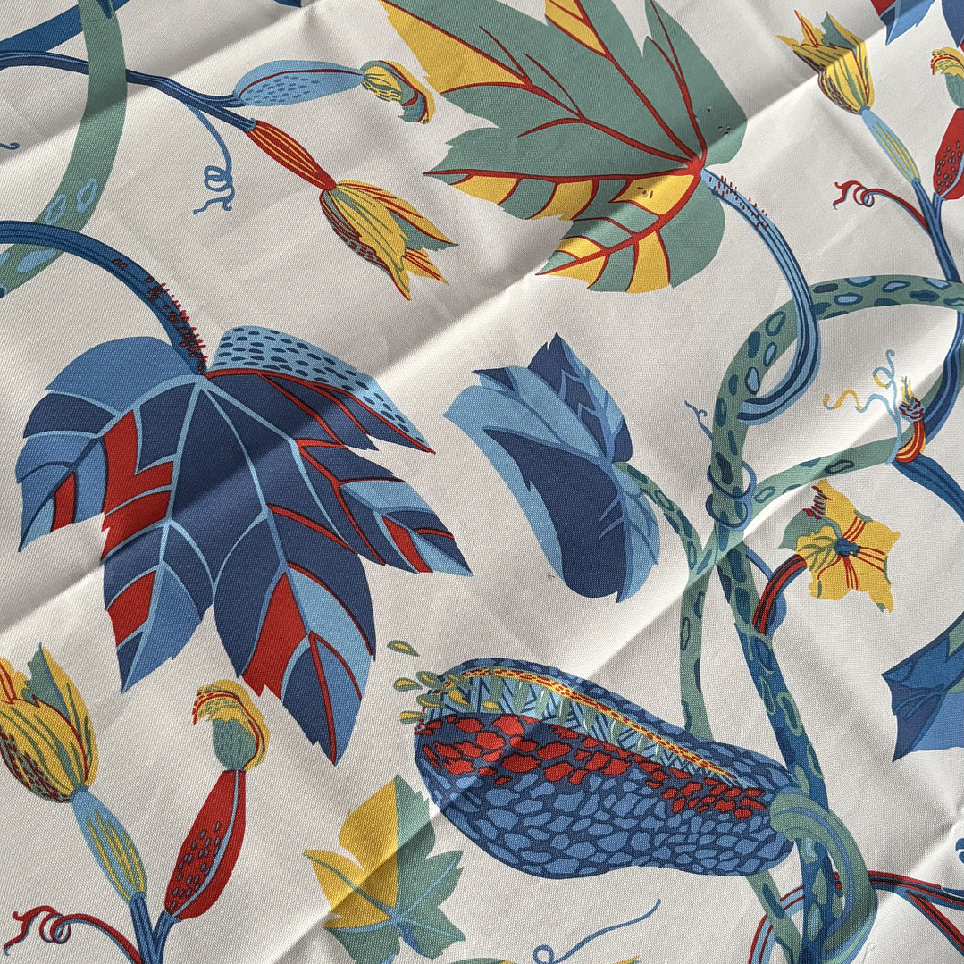 Tela Canvas Tropical Crema 4