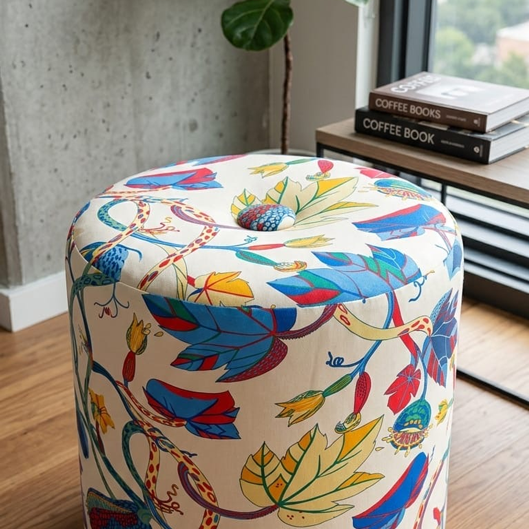 Tela Canvas Tropical Crema 2