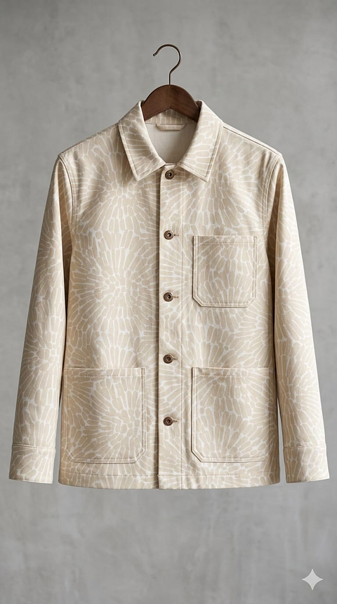 Canvas Natural Coral