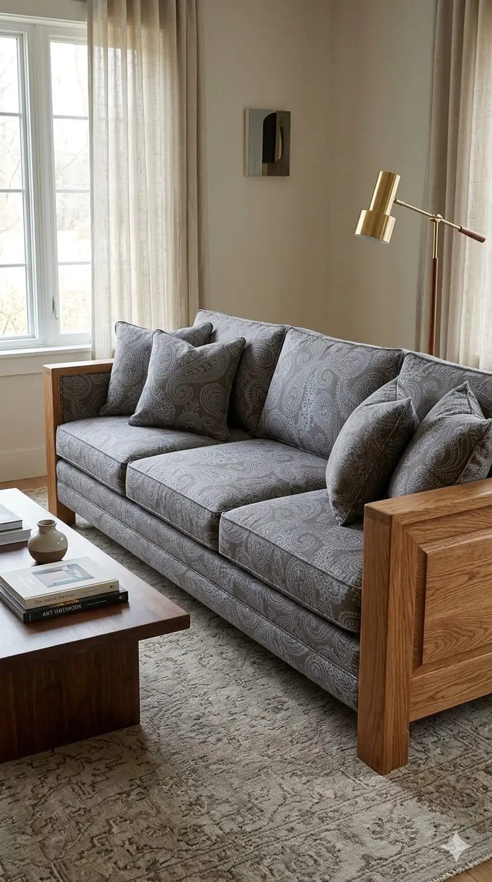 Canvas Floral Marino  2