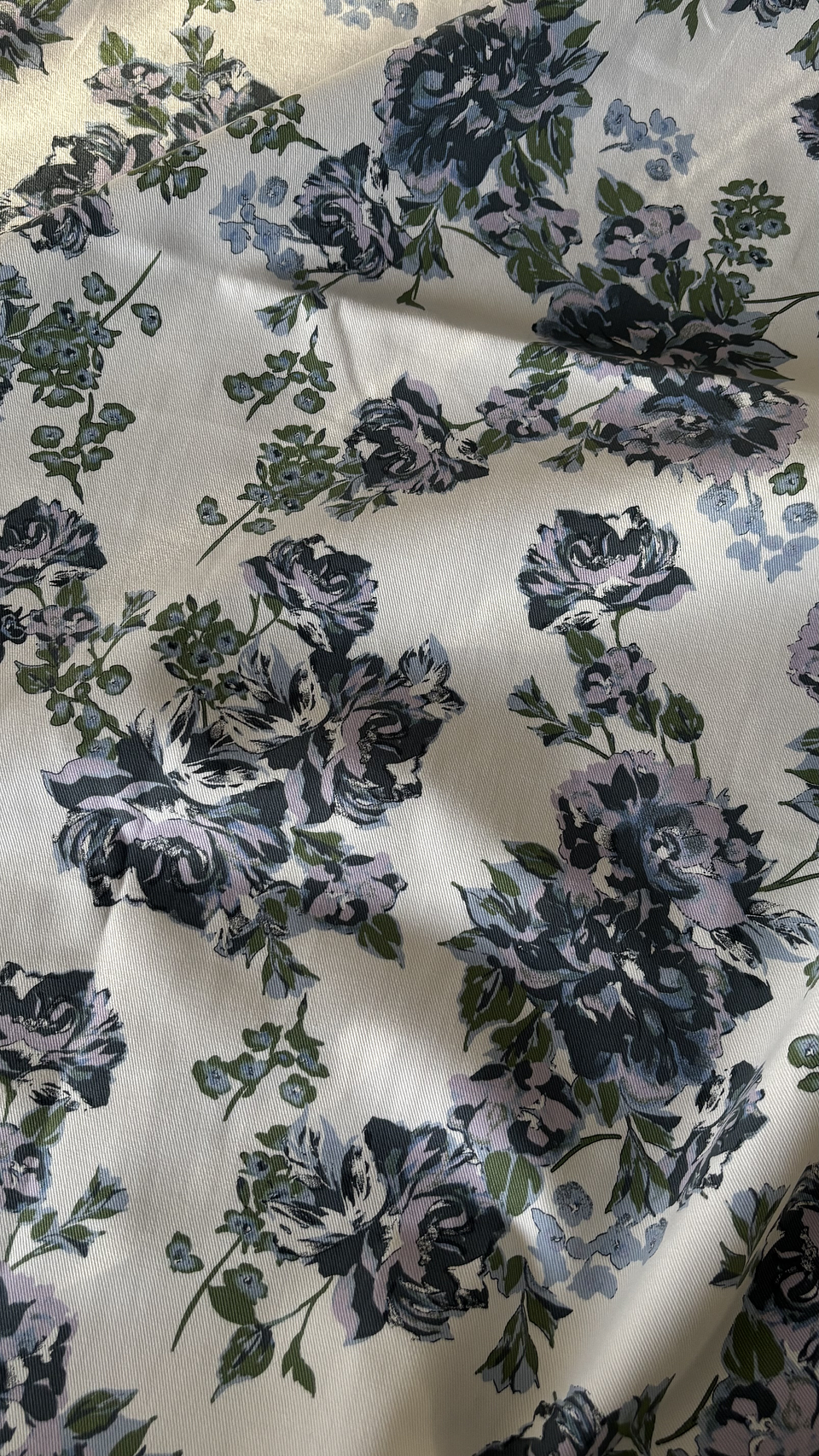 Mezclilla Flower Blue 1