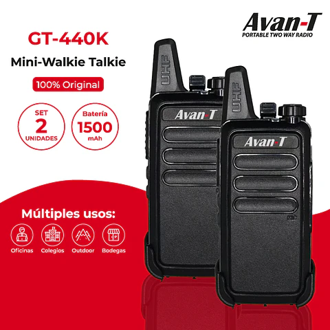SET 2 RADIOS AVANT GT-440K