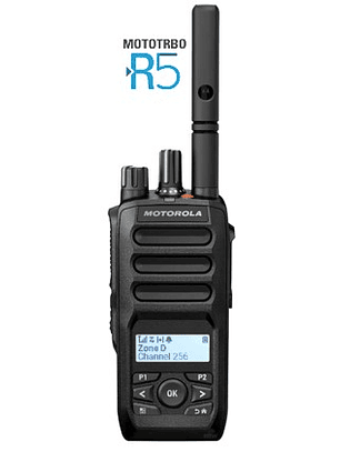 RADIO PORTATIL MOTOROLA R5 VHF/UHF DISPLAY   