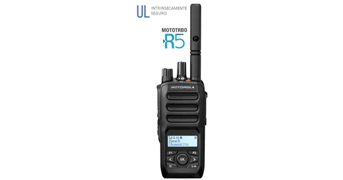 Radio Portátil Motorola R5 TIA-4950 | Comprar VHF/UHF IP67