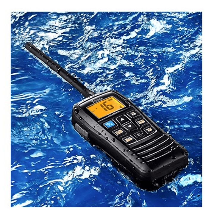 RADIO PORTATIL ICOM IC M25 VHF BANDA MARINA  3