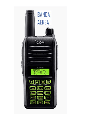 RADIO PORTATIL ICOM IC- A16 BANDA AEREA