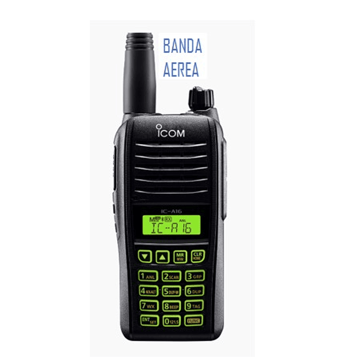 RADIO PORTATIL ICOM IC- A16 BANDA AEREA 1