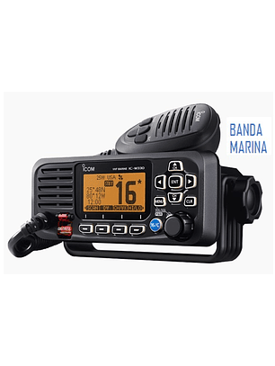 RADIO MOVIL ICOM IC M330G VHF BANDA MARINA