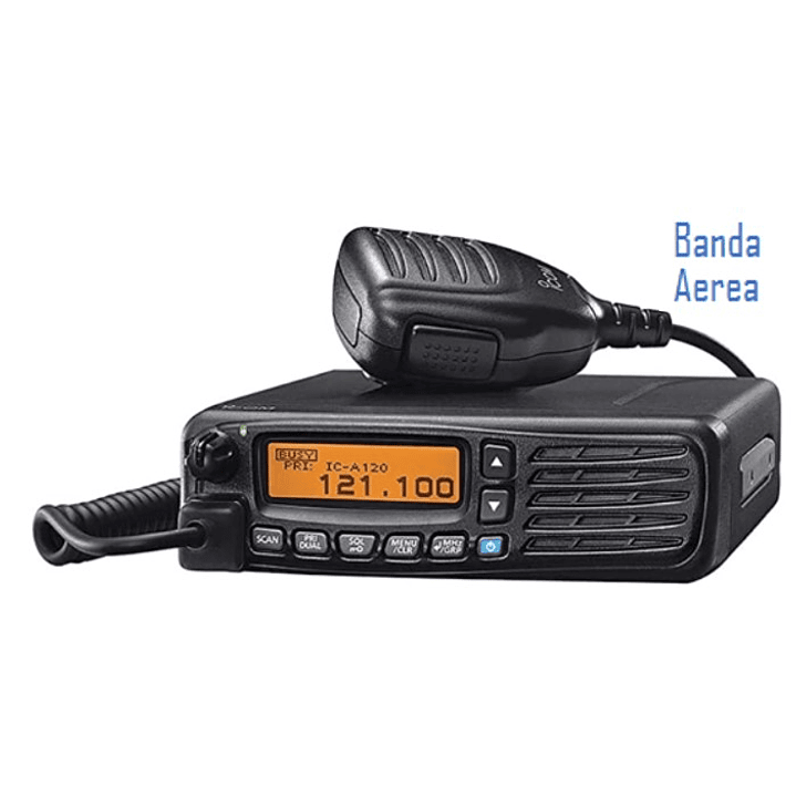 RADIO BASE MOVIL  ICOM IC-A12O VHF BANDA AEREA 1