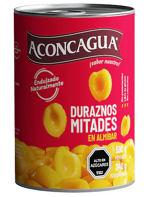 DURAZNOS EN MITADES ACONCAGUA