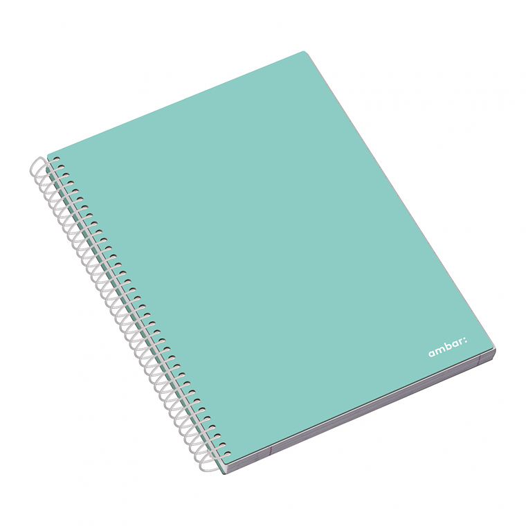 CADERNO CAPA DURA A4 AMBAR IDEAS 120FOLHAS 70G ESPIRAL QUADRICULADO SORTIDO 2