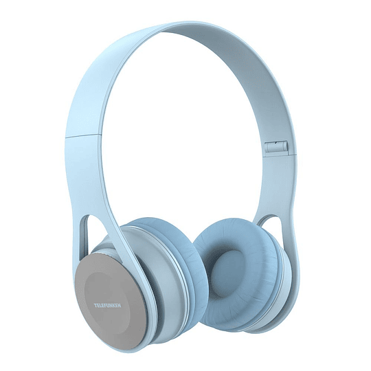 AUDIFONOS ON EAR TELEFUNKEN TF H300 CELESTE - Image 1
