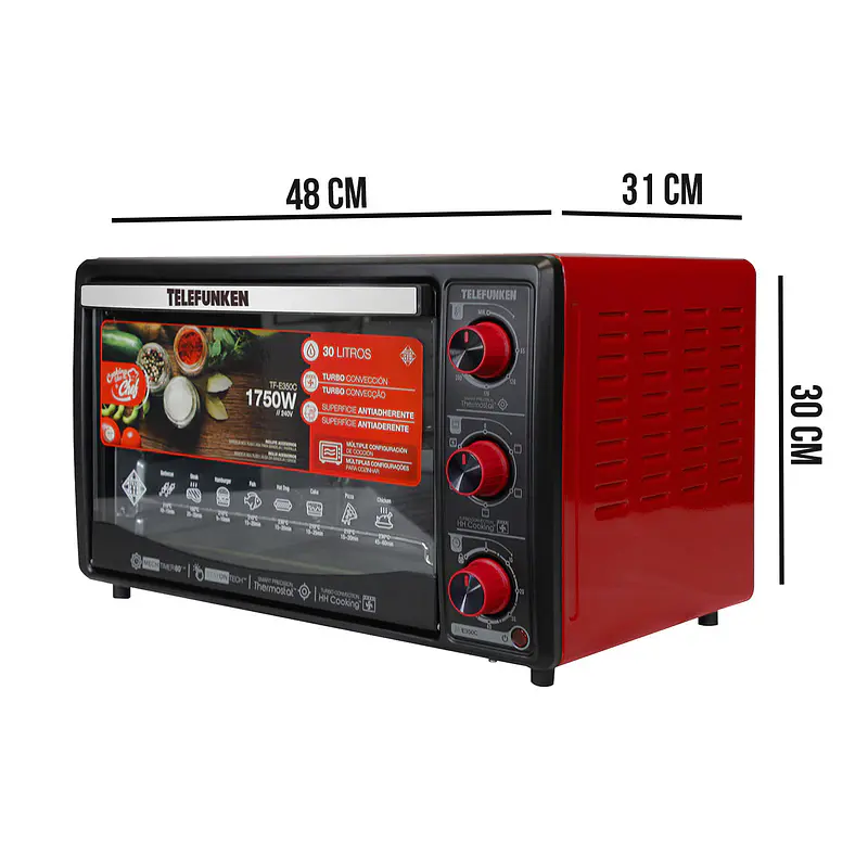 Horno Eléctrico TELEFUNKEN  TF E350C  - Image 7