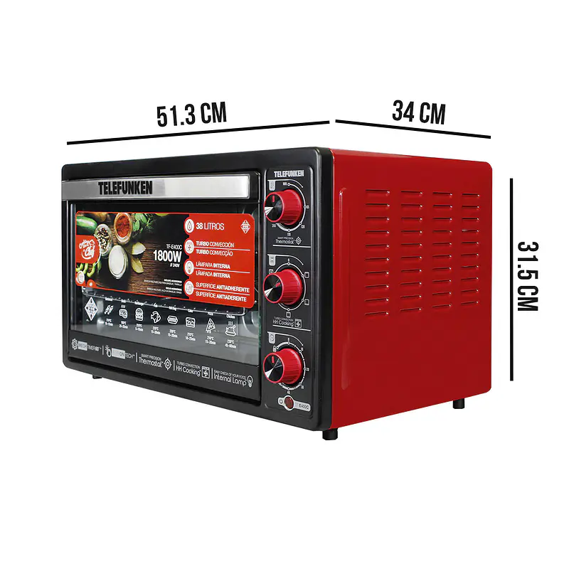 Horno Eléctrico TELEFUNKEN  TF E400C - Image 8