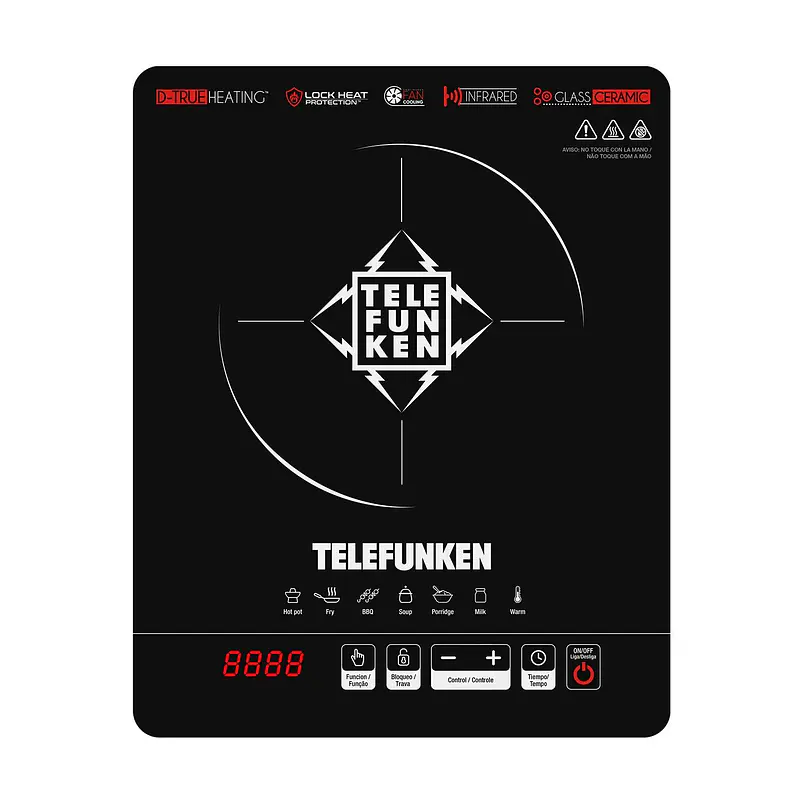 Cocinilla Eléctrica Digital TELEFUNKEN TF AV8000 - Image 1