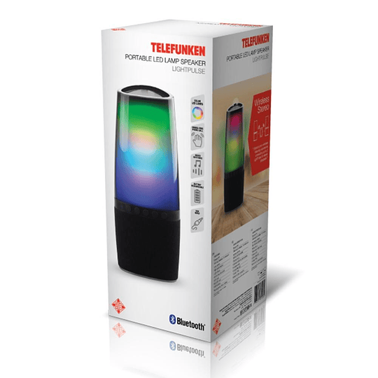 PARLANTE PORTATIL BLUETOOTH TELEFUNKEN LIGHTPULSE - Image 6