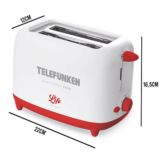 Tostador Eléctrico 2 Rebanadas - Image 2