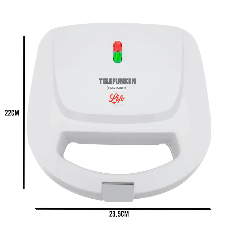Sandwichera Antiadherente TELEFUNKEN EasyMaker T - Image 2