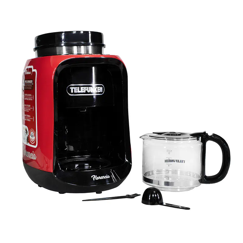 Cafetera Eléctrica con Molinillo TELEFUNKEN Florencia - Image 1