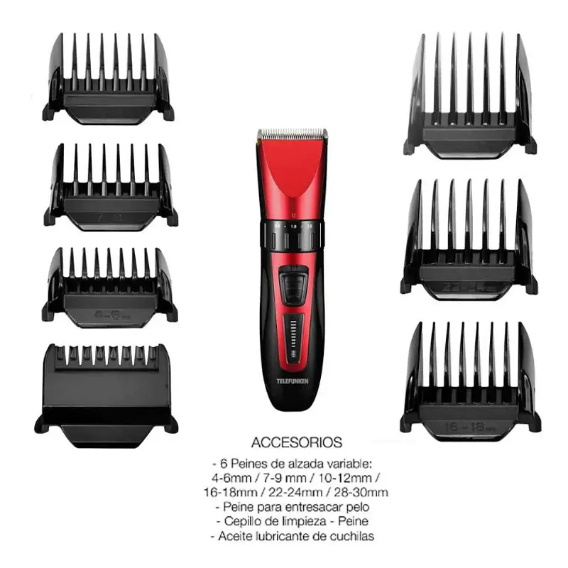 Cortapelo y Barba Inalámbrica Telefunken TF-HC350 - Image 2